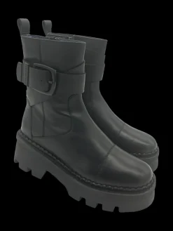 Anfibio donna pelle Black - Nila -<Apepazza Clearance