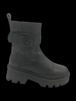 Anfibio donna pelle Black - Nila -<Apepazza Clearance