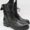 Anfibio donna pelle 6373 nero<Fru.it New