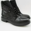 Anfibio donna pelle 6475 nero<Fru.it Best