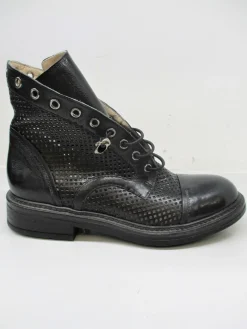 Anfibio donna pelle 6011 nero<Fru.it New