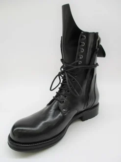 Anfibio donna pelle 6373 nero<Fru.it New