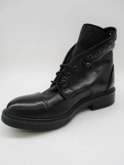 Anfibio donna pelle 6475 nero<Fru.it Best