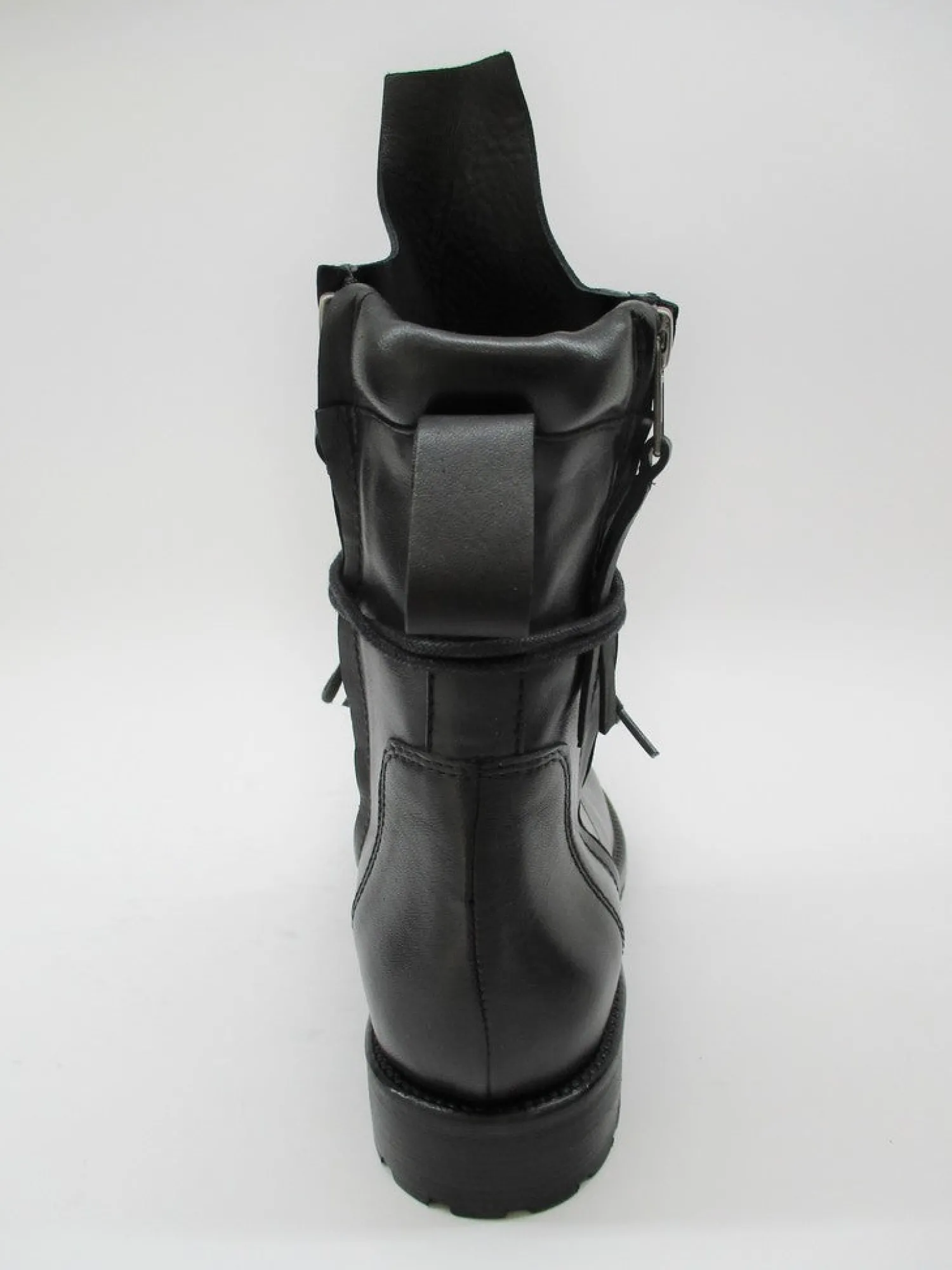 Anfibio donna pelle 6373 nero<Fru.it New
