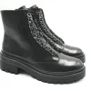 Anfibio pelle donna Camelia nero<Apepazza Fashion