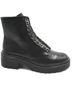 Anfibio pelle donna Camelia nero<Apepazza Fashion