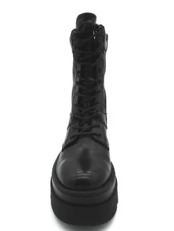 Anfibio pelle donna 3508 nero<Bruno Premi Discount