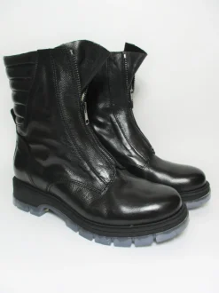 Anfibio pelle donna 5827 nero<Fru.it Fashion