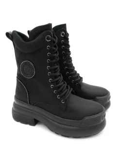 Anfibio pelle donna SF2081 Amy 09 Black<Liu Jo New