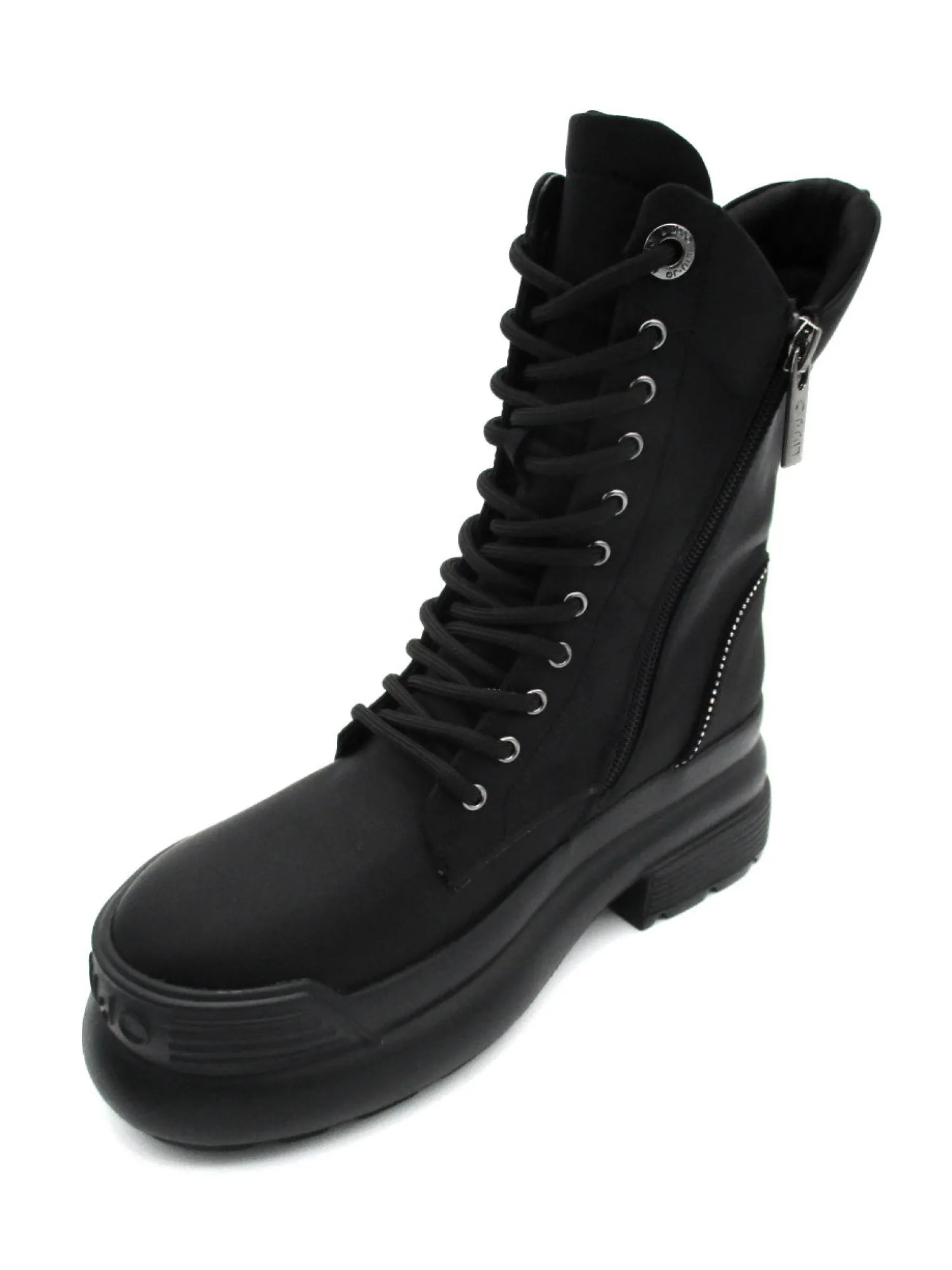 Anfibio pelle donna SF2081 Amy 09 Black<Liu Jo New