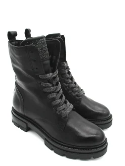 Anfibio pelle donna M79245 nero<Mjus Outlet