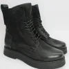 Anfibio pelle donna 565223 nero<Mjus Sale