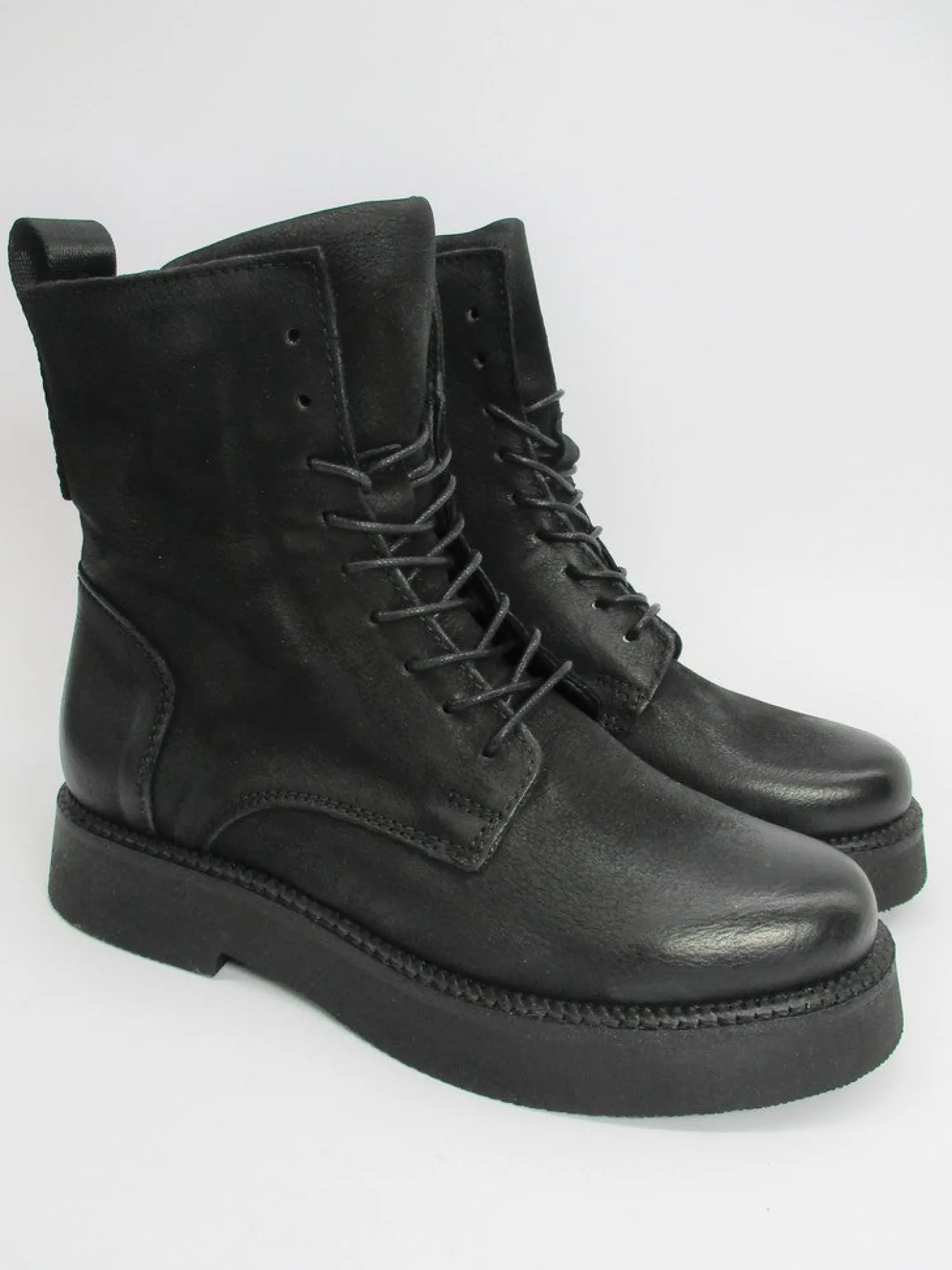 Anfibio pelle donna 565223 nero<Mjus Sale