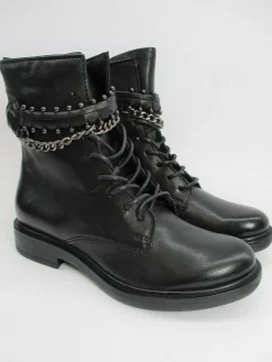 Anfibio pelle donna M64204 nero<Mjus Discount