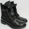 Anfibio pelle donna 544298 nero<Mjus Hot