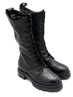 Anfibio pelle donna M79307 nero<Mjus Best