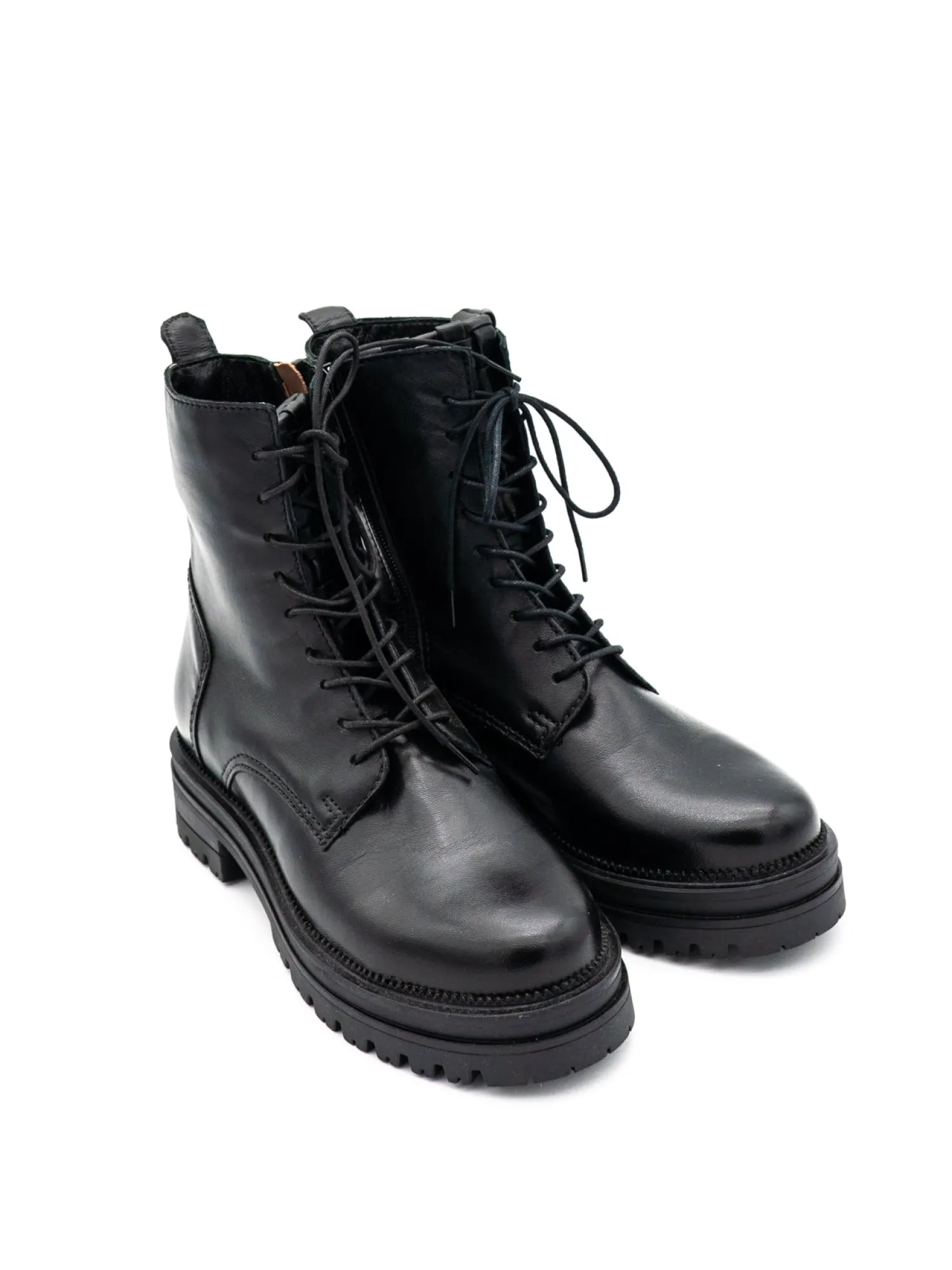 Anfibio pelle donna M77215 nero<Mjus Fashion