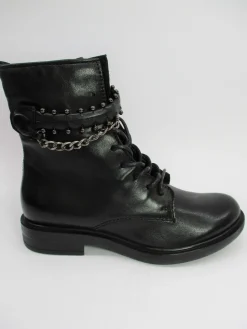 Anfibio pelle donna M64204 nero<Mjus Discount