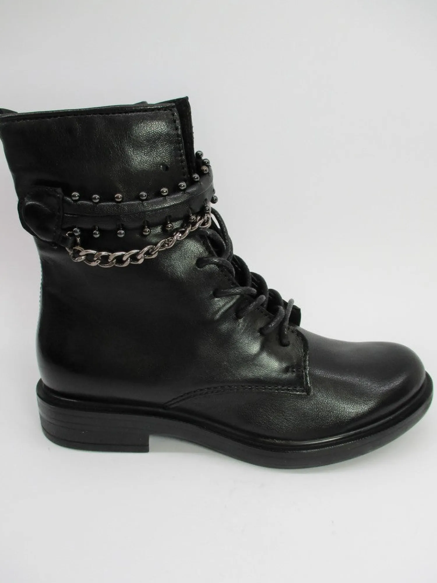 Anfibio pelle donna M64204 nero<Mjus Discount