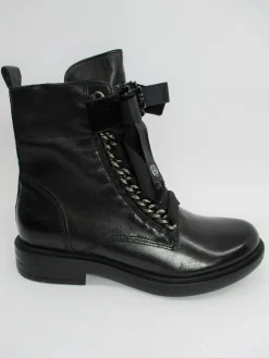 Anfibio pelle donna 544298 nero<Mjus Hot