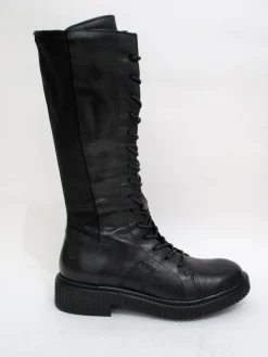 Anfibio pelle donna 132311 nero<Mjus Outlet