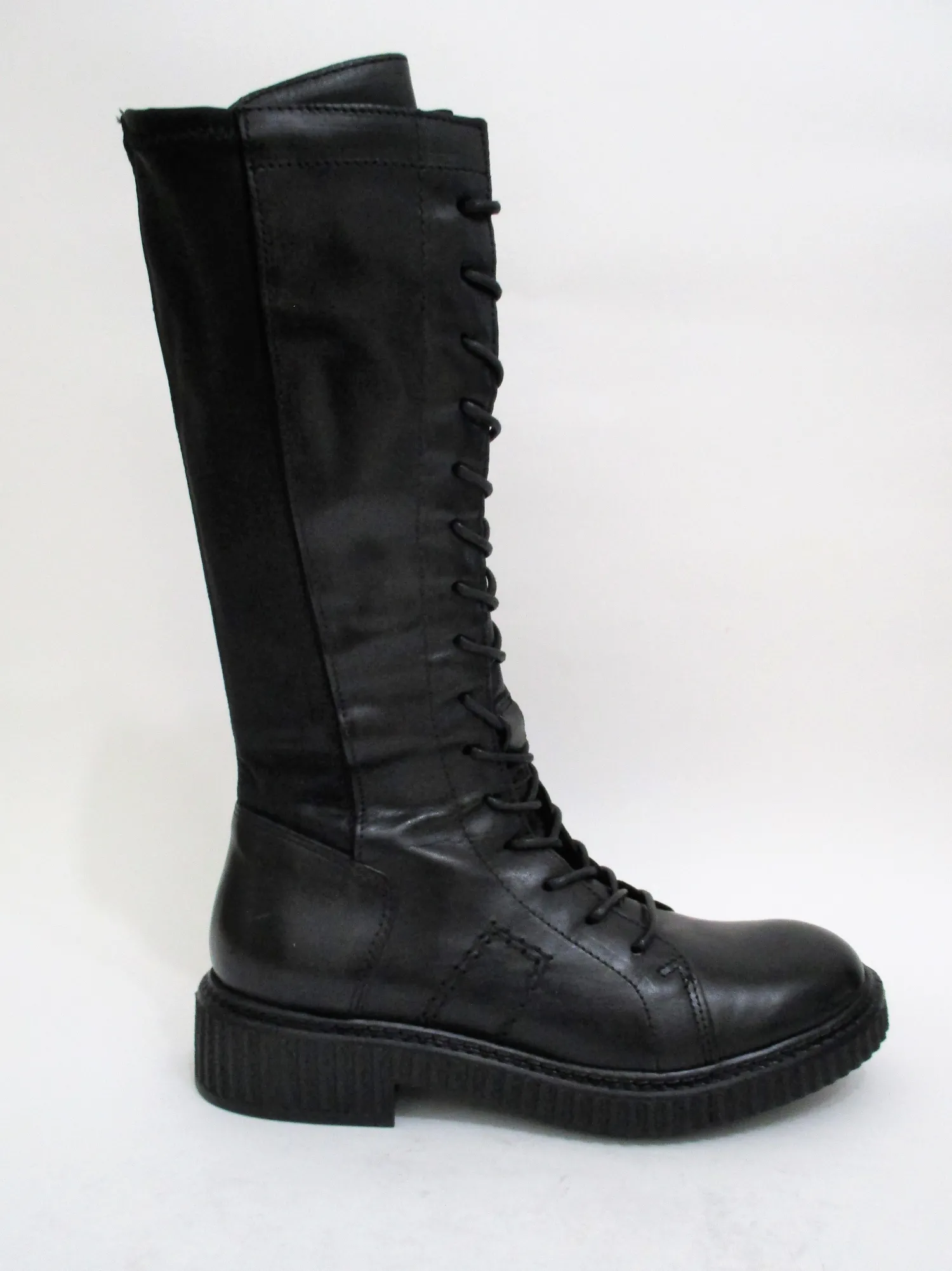 Anfibio pelle donna 132311 nero<Mjus Outlet