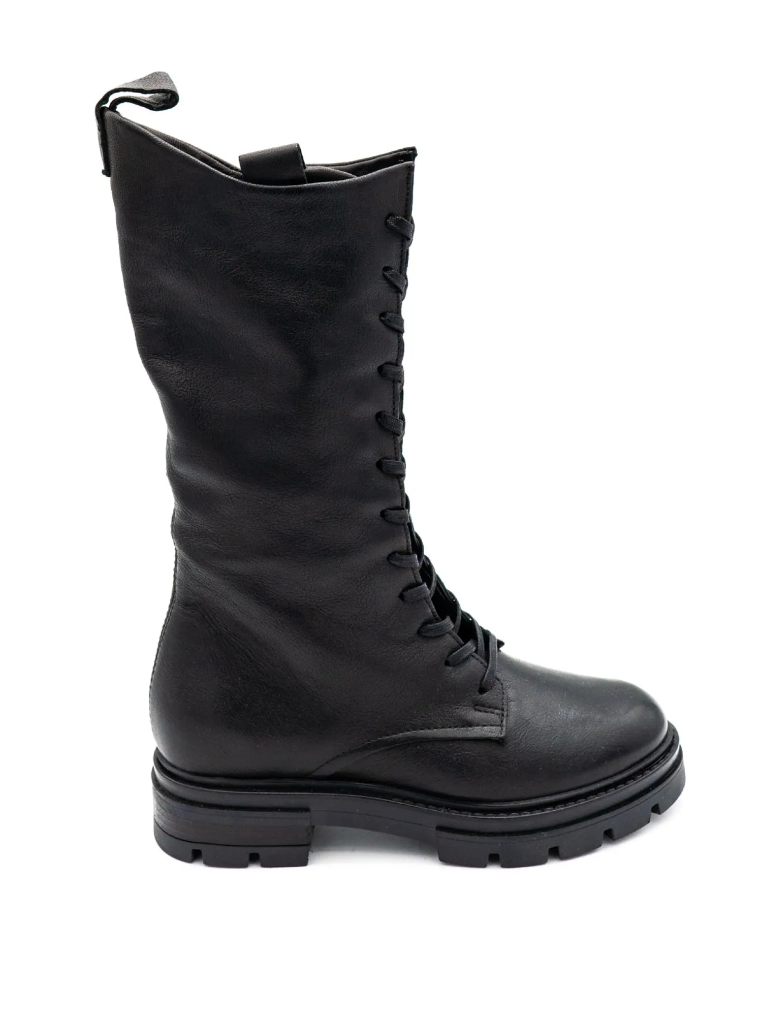Anfibio pelle donna M79307 nero<Mjus Best