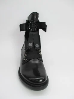 Anfibio pelle donna 544298 nero<Mjus Hot