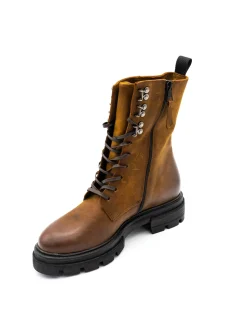 Anfibio pelle donna P31201 brandy<Mjus Fashion