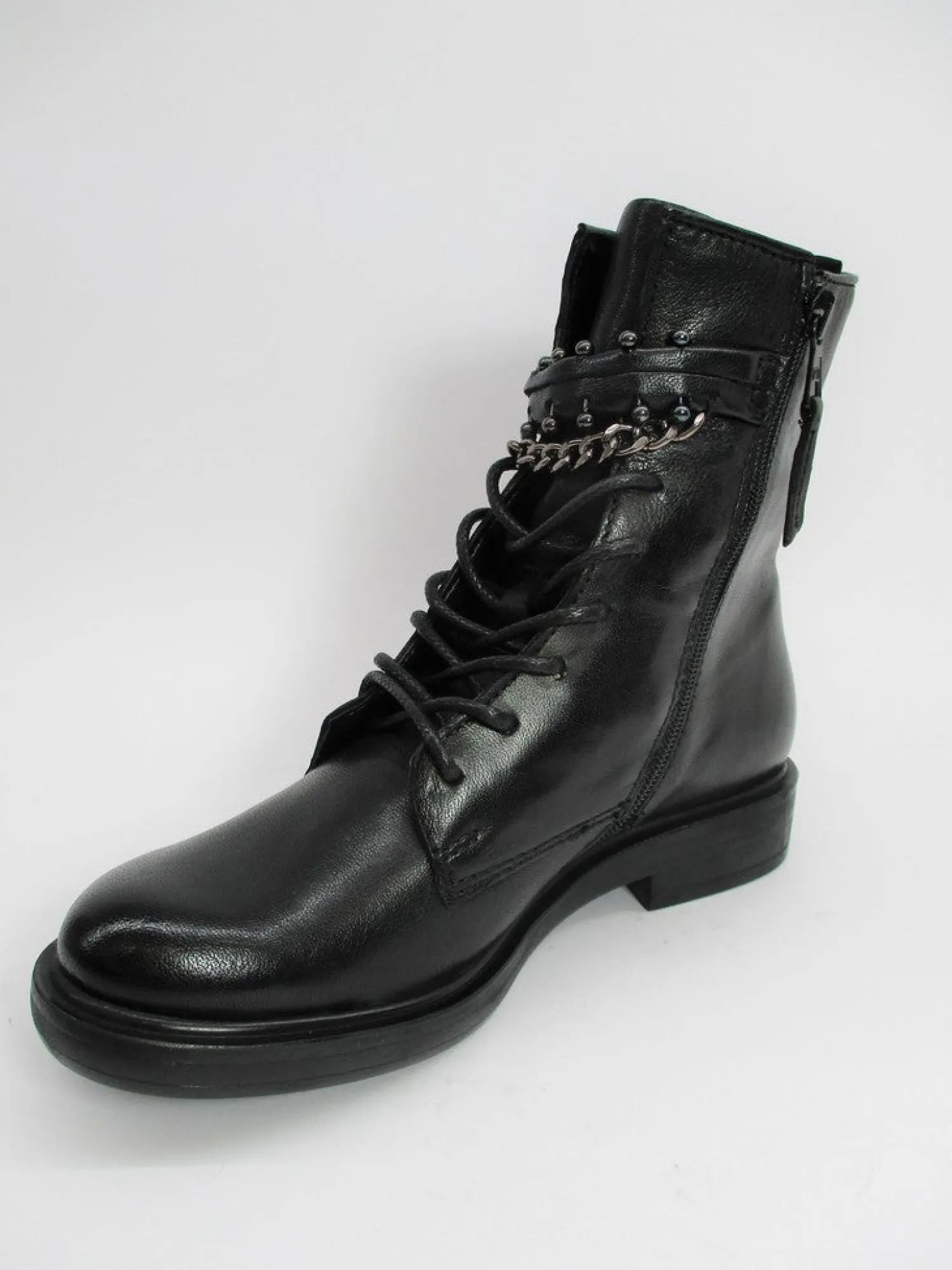 Anfibio pelle donna M64204 nero<Mjus Discount