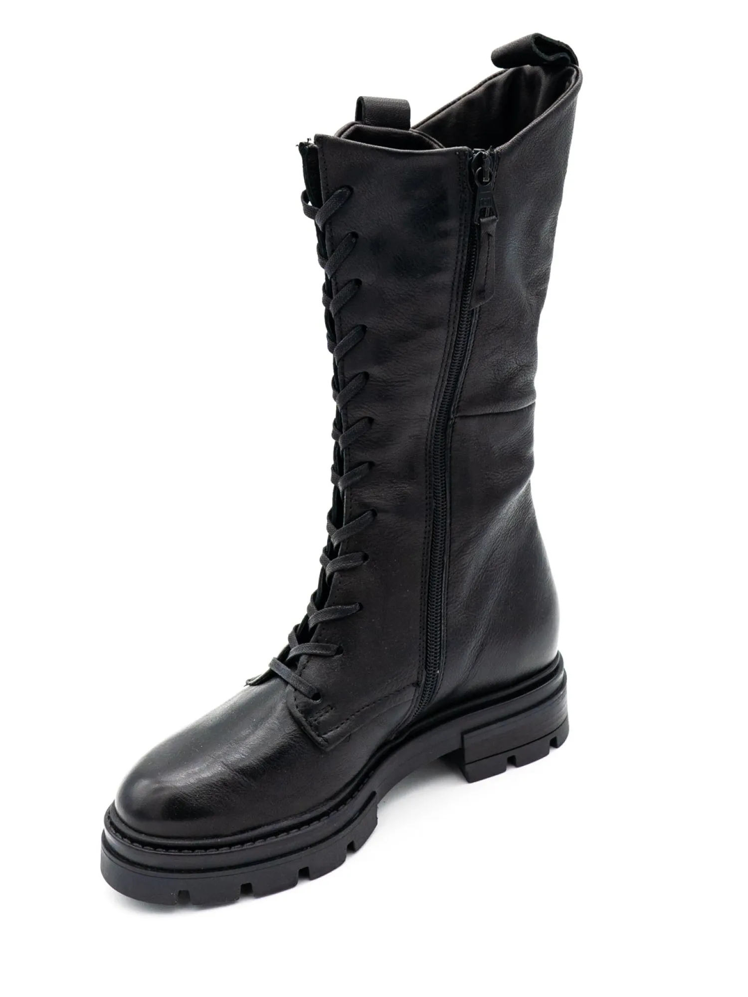 Anfibio pelle donna M79307 nero<Mjus Best