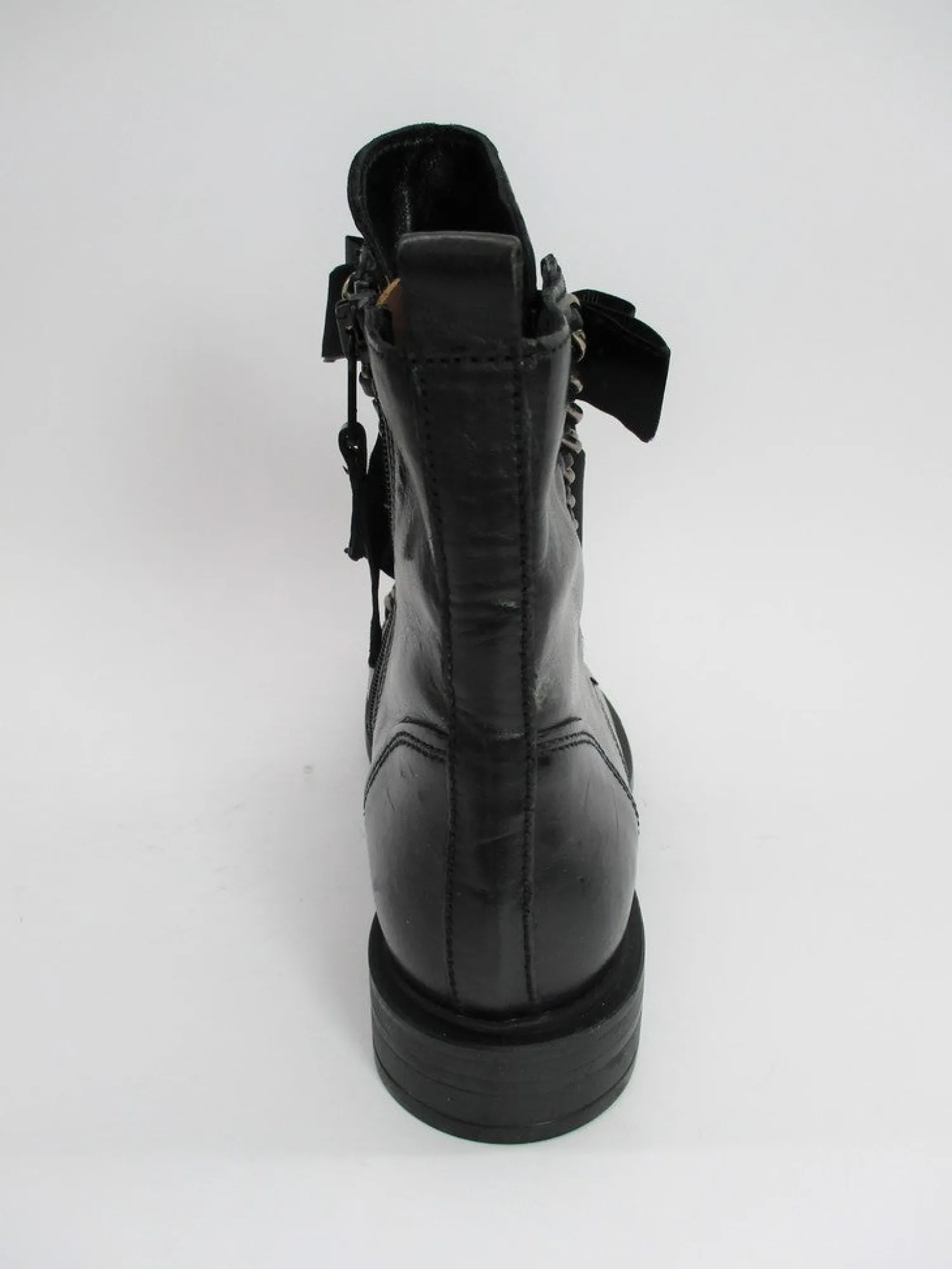 Anfibio pelle donna 544298 nero<Mjus Hot