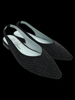 Ballerina donna La Vitrina by Valery camoscio Black - X01-5 -<Valery Calzature Hot