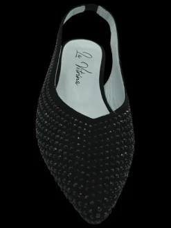 Ballerina donna La Vitrina by Valery camoscio Black - X01-5 -<Valery Calzature Hot