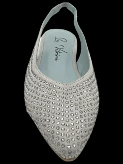 Ballerina donna La Vitrina by Valery camoscio Ice - X01-5 -<Valery Calzature Discount