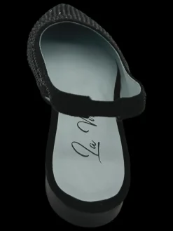 Ballerina donna La Vitrina by Valery camoscio Black - X01-5 -<Valery Calzature Hot