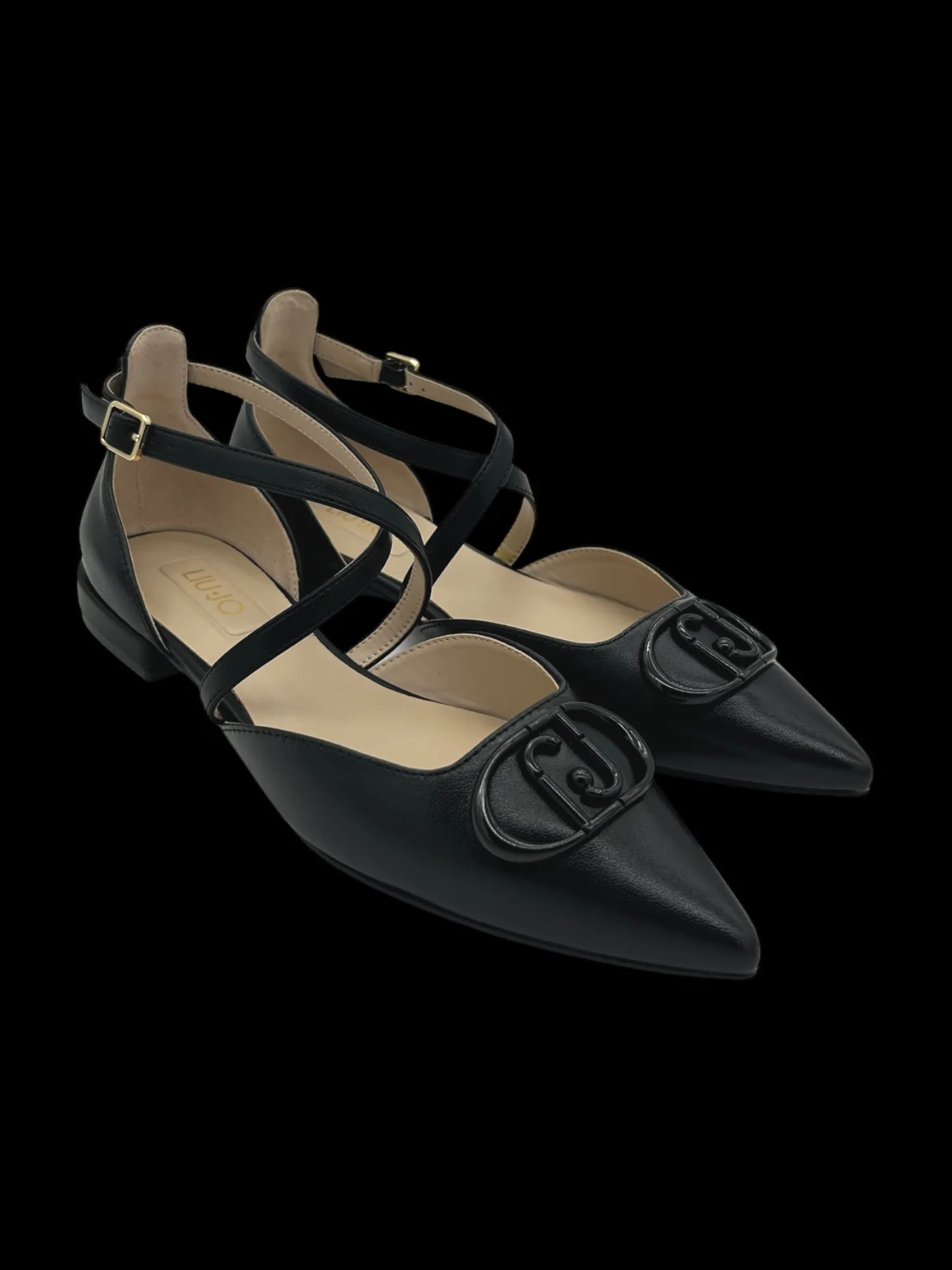 Ballerina nappa LIUJO Black - Viola 19 -<Liu Jo Best