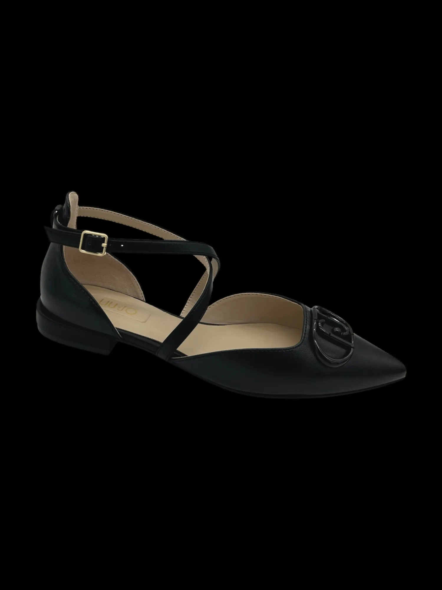 Ballerina nappa LIUJO Black - Viola 19 -<Liu Jo Best