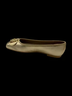 Ballerina nappa LIUJO Laminata Light Gold - Dafne 04 -<Liu Jo New