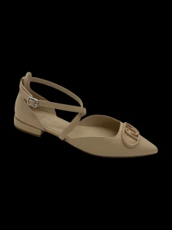 Ballerina nappa LIUJO Natural - Viola 19 -<Liu Jo Outlet