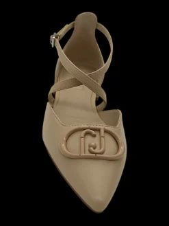 Ballerina nappa LIUJO Natural - Viola 19 -<Liu Jo Outlet