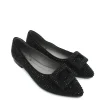 Ballerina suede donna GoUp by Valery Nera - WX37 -<Valery Calzature Online