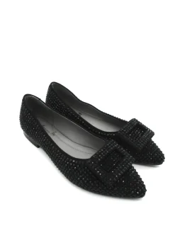 Ballerina suede donna GoUp by Valery Nera - WX37 -<Valery Calzature Online