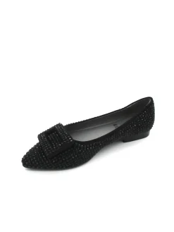 Ballerina suede donna GoUp by Valery Nera - WX37 -<Valery Calzature Online