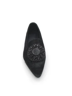 Ballerina velluto Black - Chantal03 -<Zoe Hot
