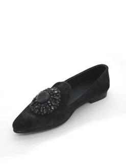 Ballerina velluto Black - Chantal03 -<Zoe Hot