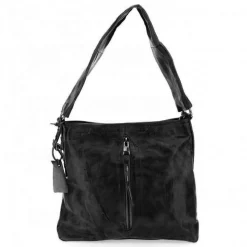 Borsa in pelle donna 200610 Nero<As98 Sale