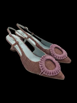 Décolleté donna La Vitrina by Valery Raffia Bordò - X02-2 -<Valery Calzature Discount