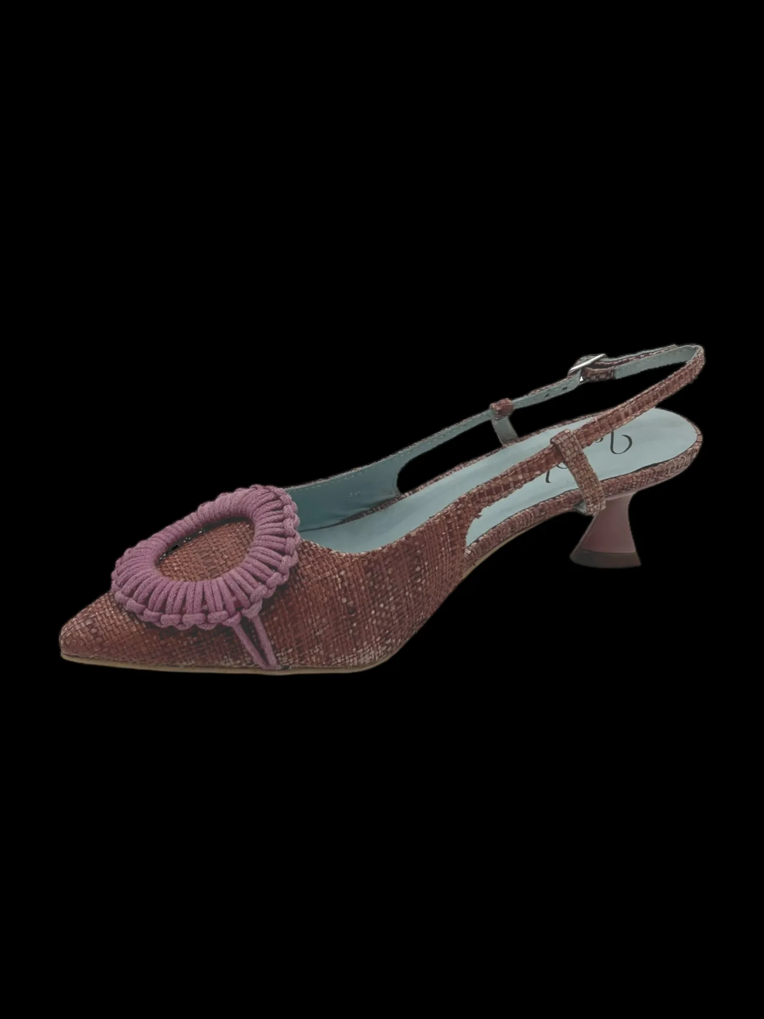 Décolleté donna La Vitrina by Valery Raffia Bordò - X02-2 -<Valery Calzature Discount