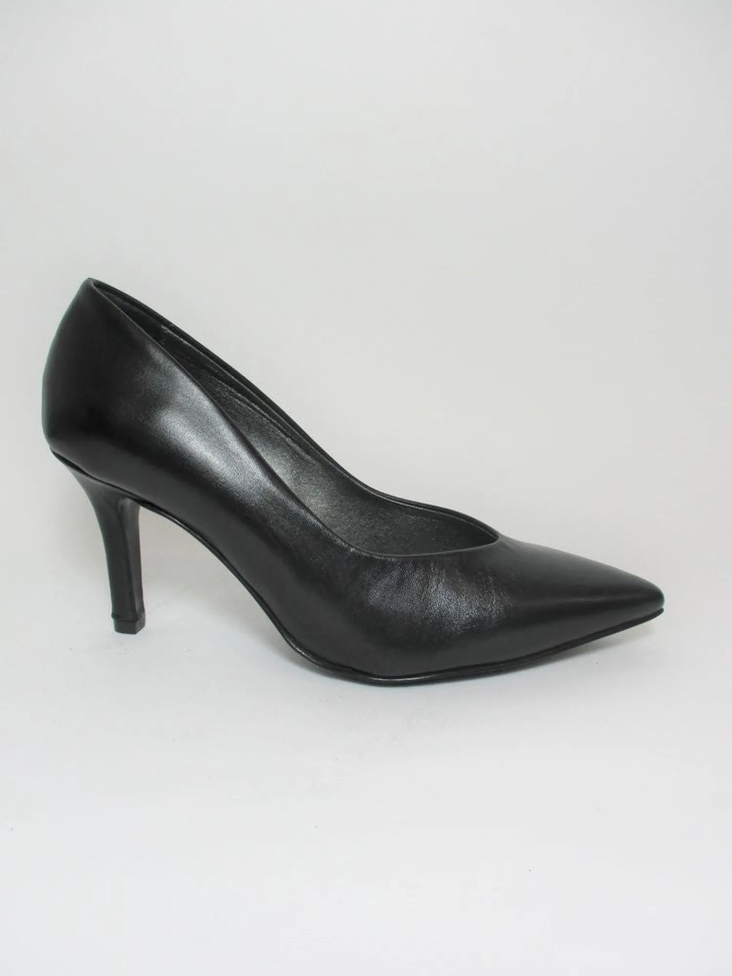 Décolleté pelle donna 5215 nero<Paola Ferri Outlet